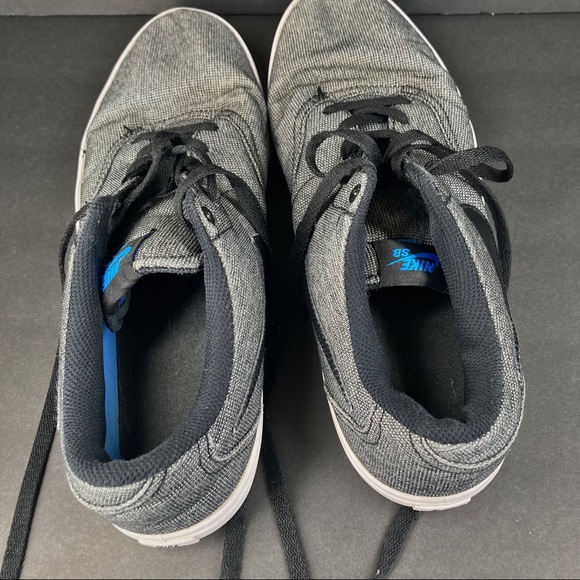 NIKE Check Solarsoft Canvas SB Men’s Grey Sneakers (Nike 843896-004) - Picture 5 of 5